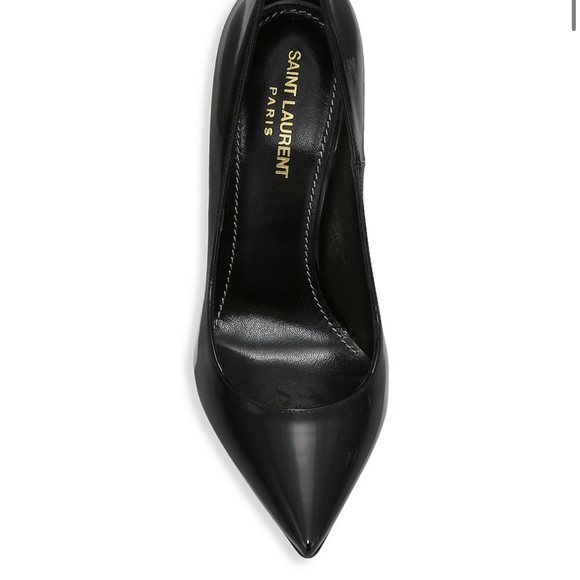 YSL Opyum Point-Toe Patent Leather Pumps NEVER WORN NEVER TRIED ON with box. - Picture 6 of 13